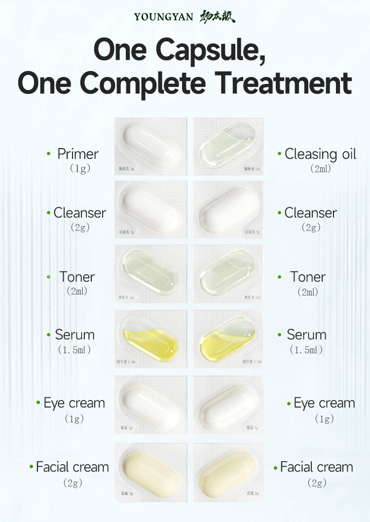 7 blister packs(one-box trail set)