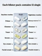 7 blister packs(one-box trail set)